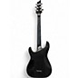 Used Schecter Guitar Research C1 Platinum Trans Black Solid Body Electric Guitar