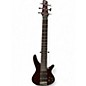 Used Ibanez SR506 6 String Natural Mahogany Electric Bass Guitar thumbnail