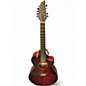 Used 2020s Breedlove Pursuit Concert Burgundy Acoustic Electric Guitar thumbnail