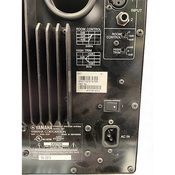 Used 2019 Yamaha HS7 Powered Monitor