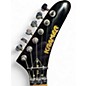 Used Kramer Baretta Hot Rod BLue Sparkle and Rad Flame Decal Solid Body Electric Guitar