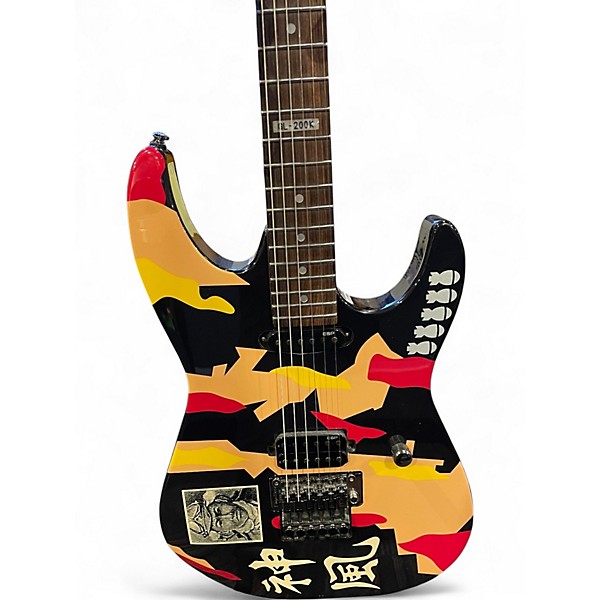 Used ESP LTD GL200K George Lynch Kamikaze Desert Camo Solid Body Electric Guitar