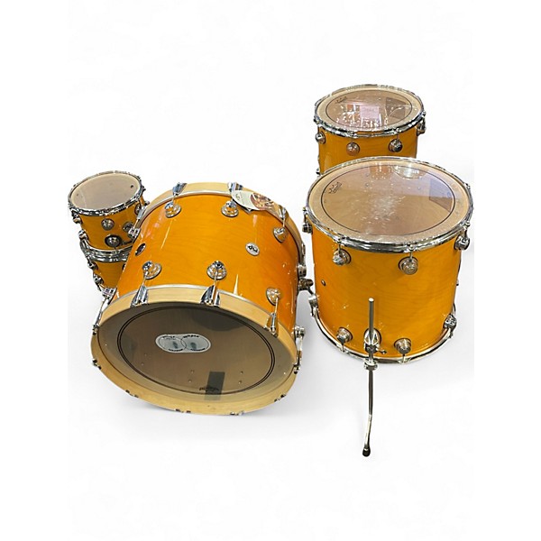 Used DW 6 Piece Collector's Series Santa Monica Butterscotch Drum Kit