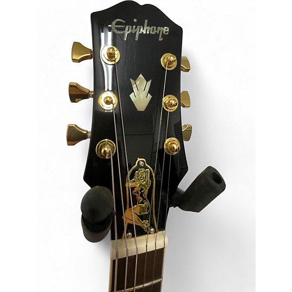 Used Epiphone ES355 Crimson Red Burst Hollow Body Electric Guitar