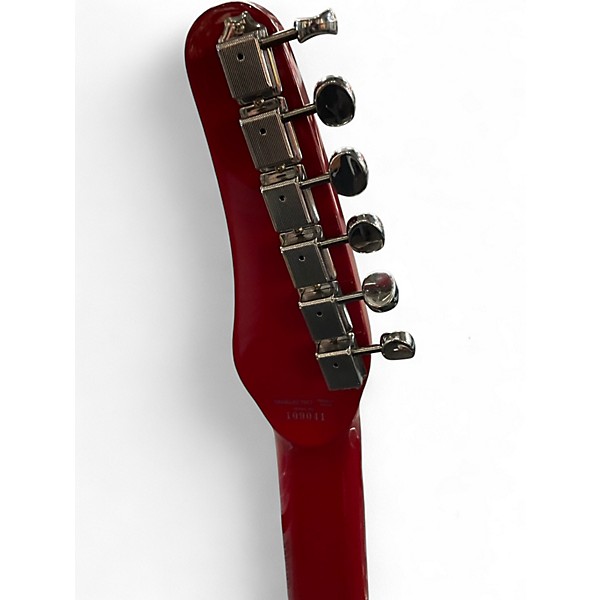 Used Danelectro 56' BARITONE  RED Solid Body Electric Guitar