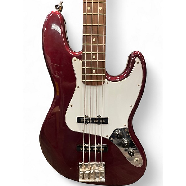 Used Fender Player Jazz Bass MIDNITE WINE Electric Bass Guitar