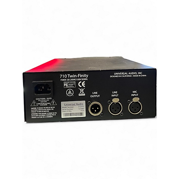 Used Universal Audio 710 TWIN-FINITY Microphone Preamp