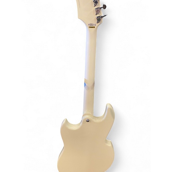 Used Eastwood Sharkbite Fyrbyrd Vintage White Solid Body Electric Guitar