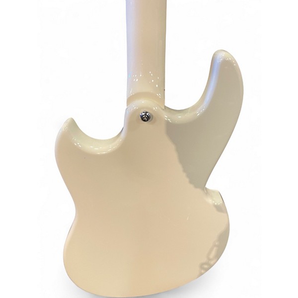 Used Eastwood Sharkbite Fyrbyrd Vintage White Solid Body Electric Guitar