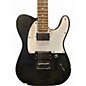 Used Squier Telecaster Black Solid Body Electric Guitar