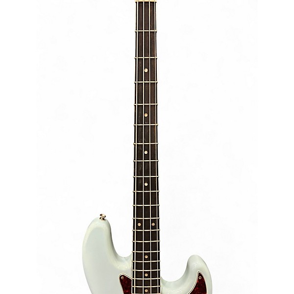 Used Fender Gold Foil Jazz Bass sonic blue Electric Bass Guitar