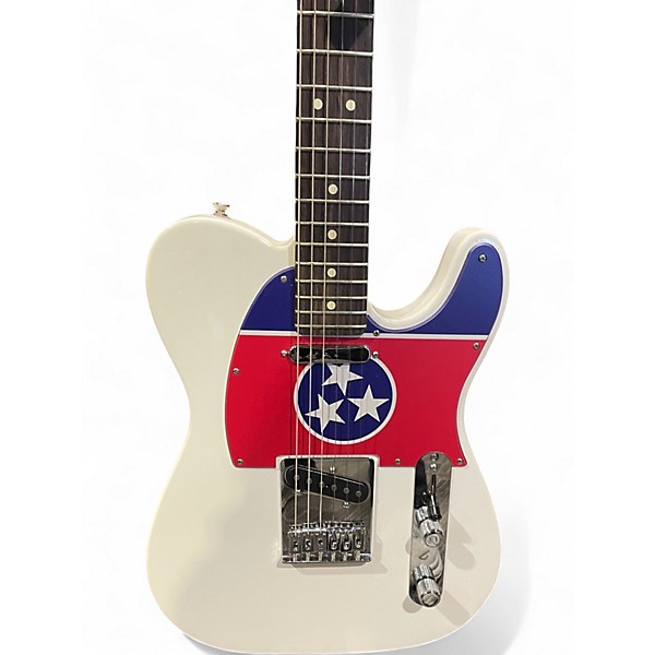 Used 2024 Fender PLAYER II TELECASTER Polar White Solid Body Electric Guitar