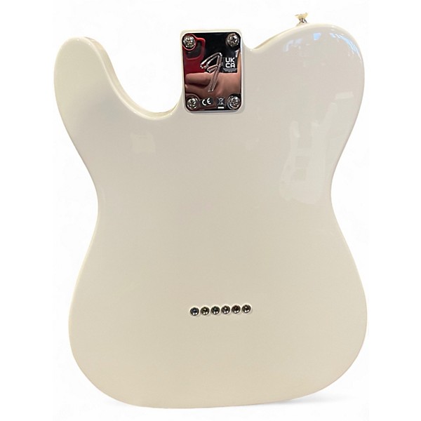 Used 2024 Fender PLAYER II TELECASTER Polar White Solid Body Electric Guitar