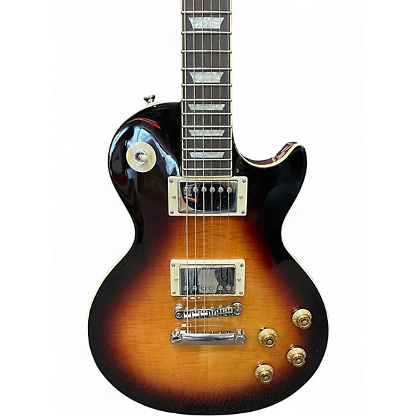Used Epiphone Inspired by Gibson Les Paul Standard '50s Bourbon Burst Solid Body Electric Guitar