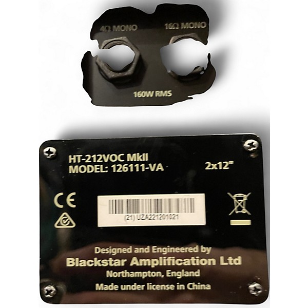 Used Blackstar HT-212 Mk II Guitar Cabinet