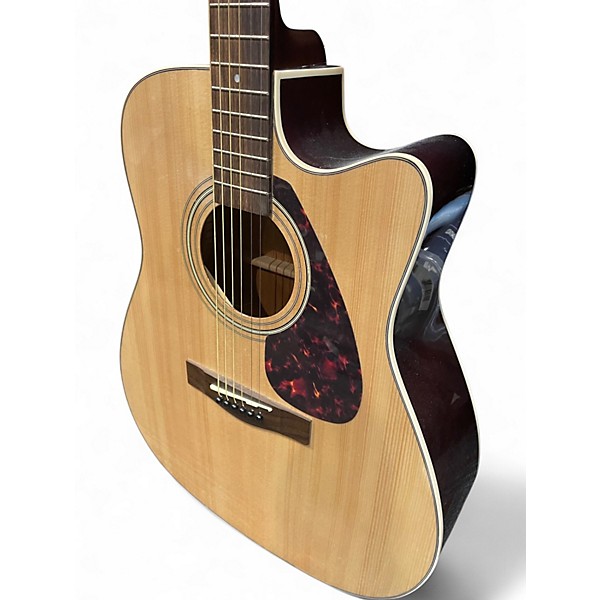 Used Yamaha FX335C Natural Acoustic Electric Guitar