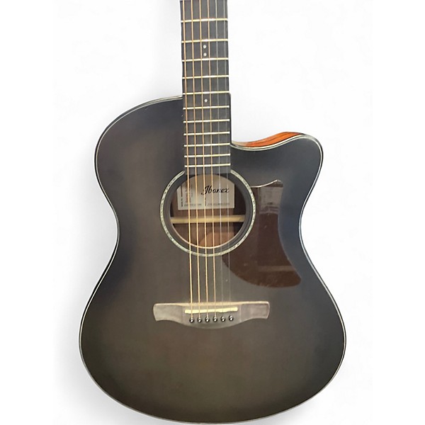 Used Ibanez AAM70CE-TBN SMOKE Acoustic Electric Guitar