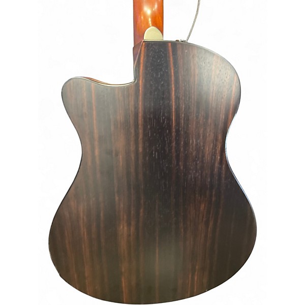 Used Ibanez AAM70CE-TBN SMOKE Acoustic Electric Guitar