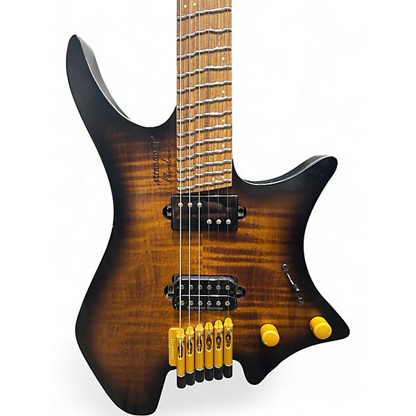 Used strandberg Boden 6 True Temperament Brown Sunburst Solid Body Electric Guitar