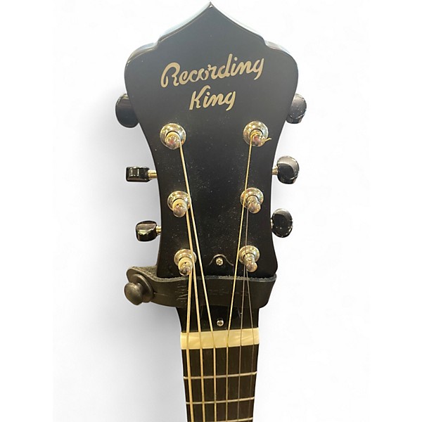 Used Recording King RM-991 Chrome Acoustic Guitar