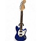Used Squier Bullet Mustang HH Blue Solid Body Electric Guitar thumbnail