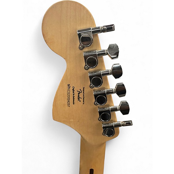 Used Squier Bullet Mustang HH Blue Solid Body Electric Guitar