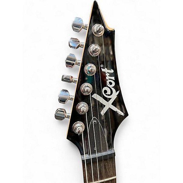 Used Cort X-2 Baltic blue Solid Body Electric Guitar