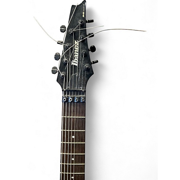 Used Ibanez RGA8BK RGA Series 8 String Black Solid Body Electric Guitar