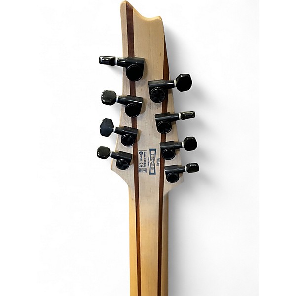 Used Ibanez RGA8BK RGA Series 8 String Black Solid Body Electric Guitar