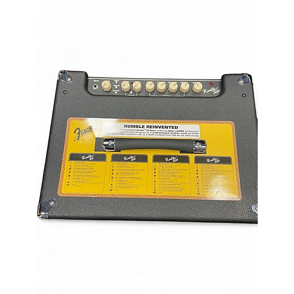 Used Fender Rumble V3 500W 2x10 Bass Combo Amp