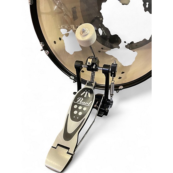 Used Pearl 5 Piece Roadshow Aqua Blue Glitter Drum Kit