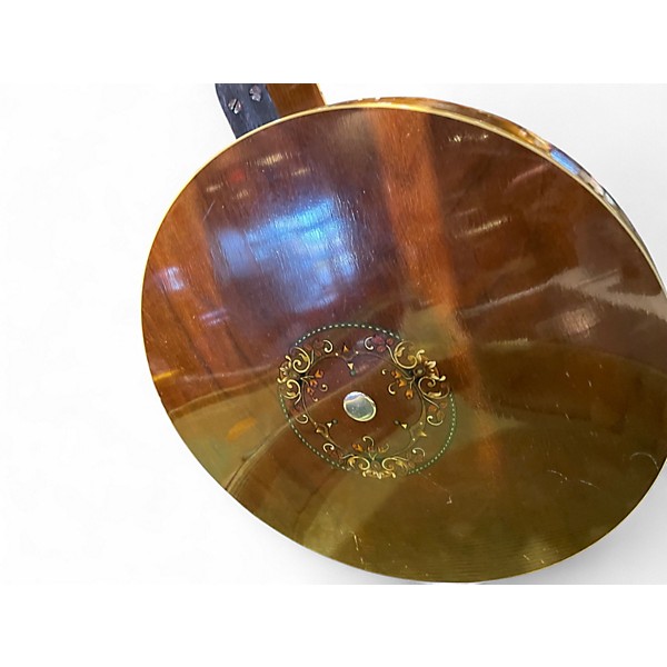 Vintage 1930s Ludwig Kingston Tenor Brown Banjo