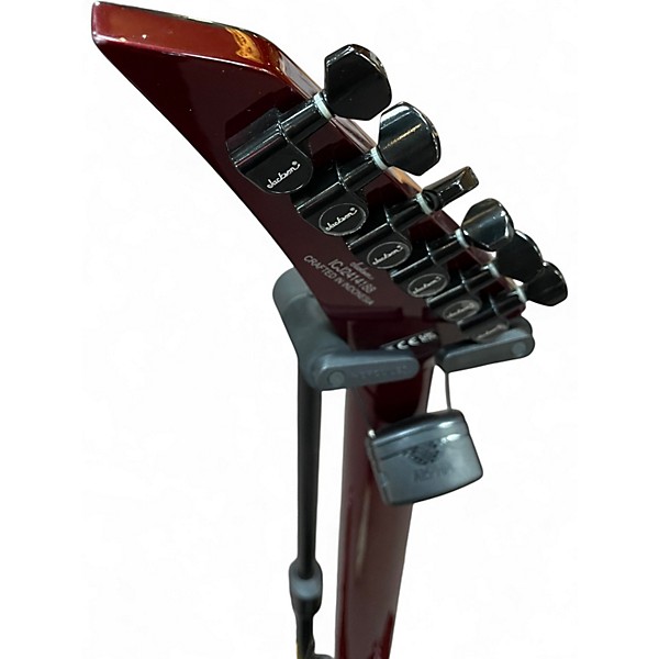 Used Jackson PRO SERIES SIGNATURE PHIL DEMMEL DEMMELITION FURY Red Solid Body Electric Guitar