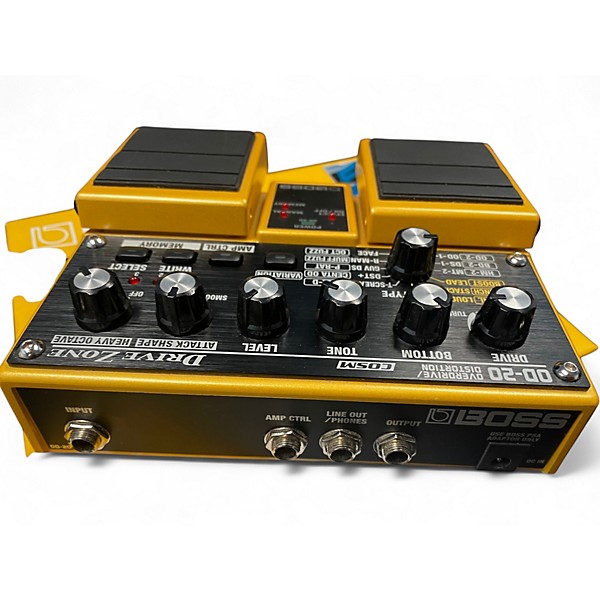Used BOSS OD20 OD-20 Overdrive Distortion Effect Pedal