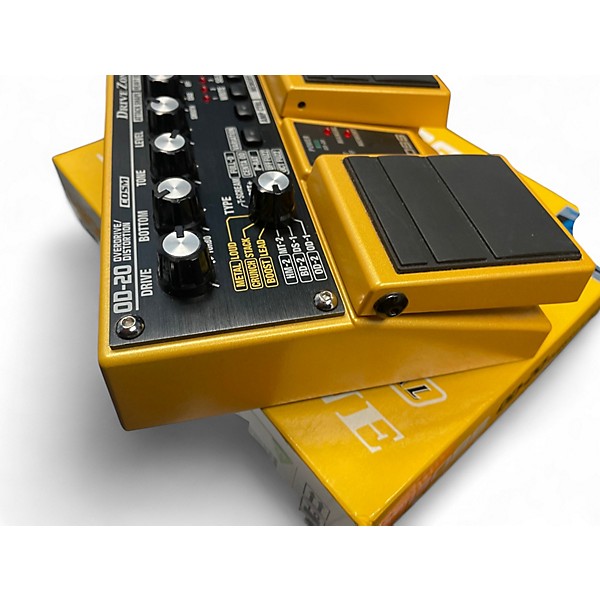 Used BOSS OD20 OD-20 Overdrive Distortion Effect Pedal