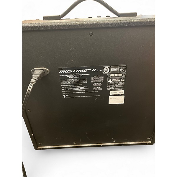Used Fender Mustang II V2 40W 1x12 Guitar Combo Amp