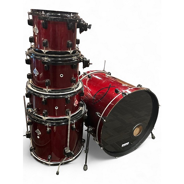 Used ddrum 5 Piece Diablo 5 Piece  Red Drum Kit