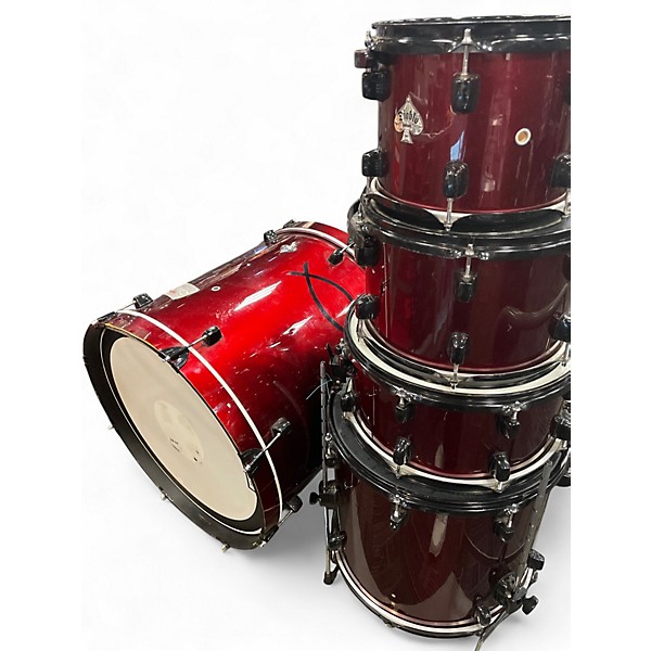 Used ddrum 5 Piece Diablo 5 Piece  Red Drum Kit