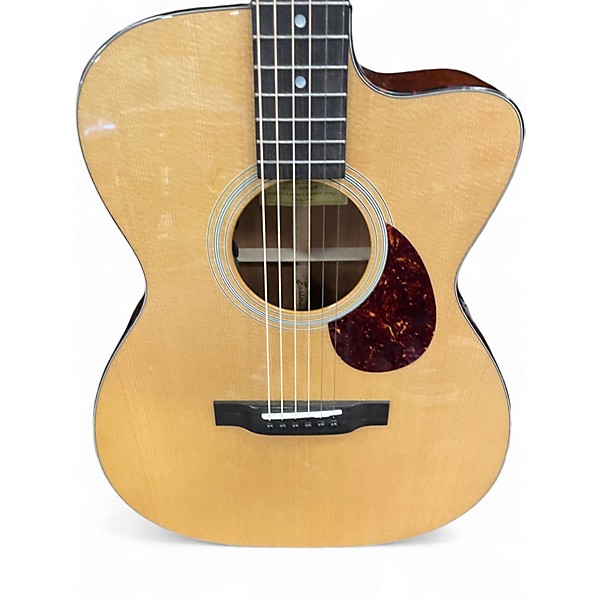 Used Eastman ei omce dlx natural Acoustic Electric Guitar