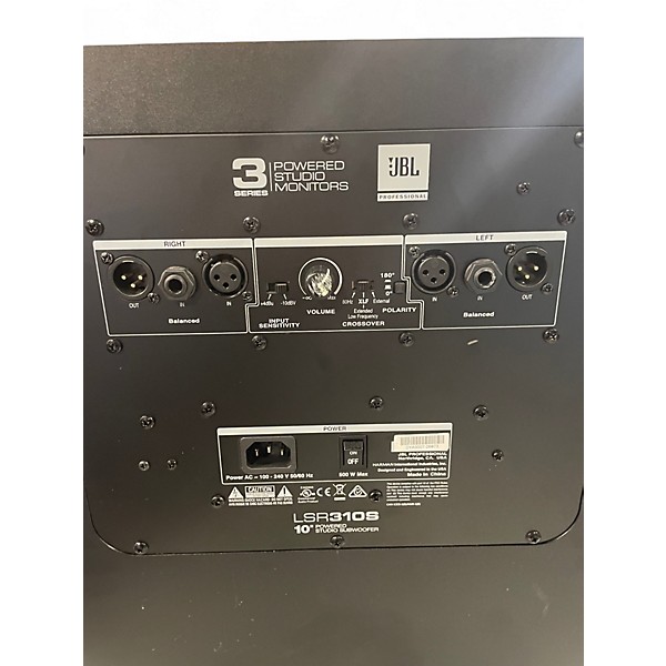 Used JBL LSR310S Subwoofer
