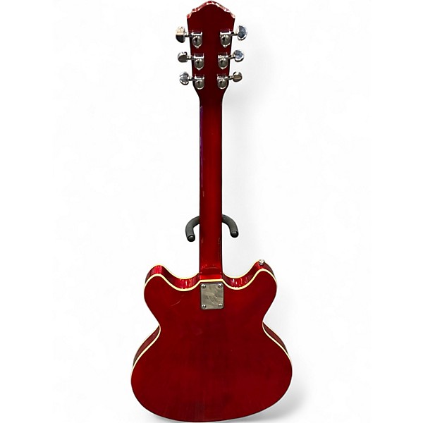 Used Oscar Schmidt OE-30  RED Hollow Body Electric Guitar