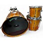 Vintage 1970s Premier 6 Piece Resonator Wood Grain Lacquer Drum Kit
