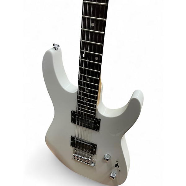 Used Jackson Dinky JS12 Arctic White Solid Body Electric Guitar
