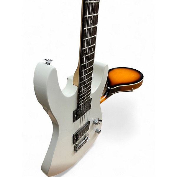 Used Jackson Dinky JS12 Arctic White Solid Body Electric Guitar