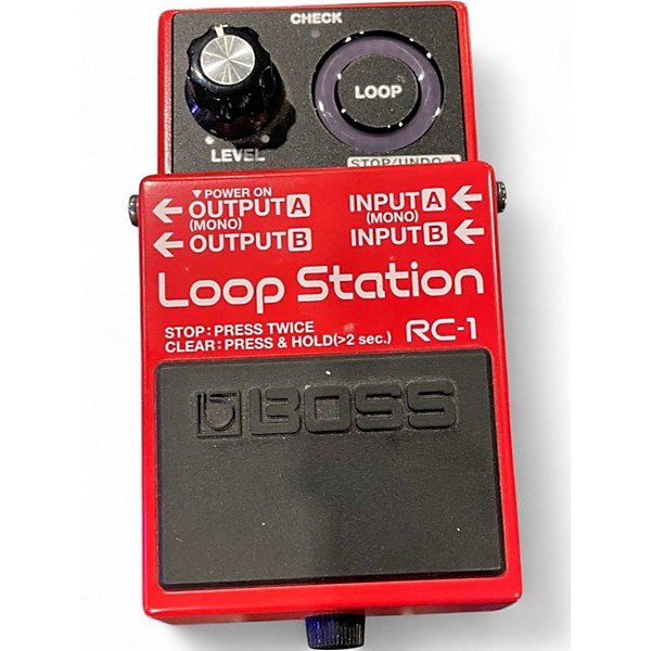 Used BOSS RC1 Loop Station Pedal