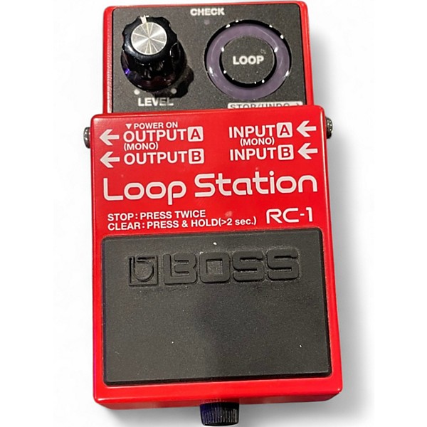 Used BOSS RC1 Loop Station Pedal