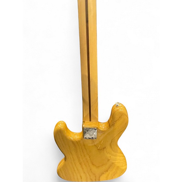 Used Fender FSR Standard Jazz Bass Natural Electric Bass Guitar