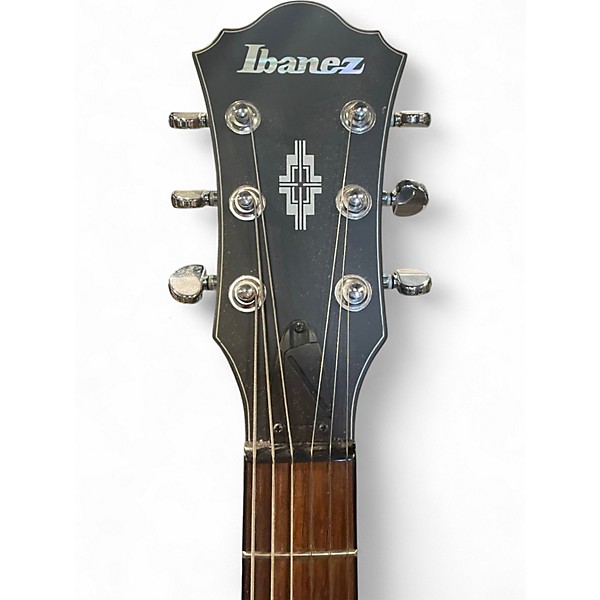 Used 2020s Ibanez AM73B Archtop 2 Color Sunburst Hollow Body Electric Guitar