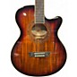Used Washburn EA55G 2 Color Sunburst Acoustic Electric Guitar