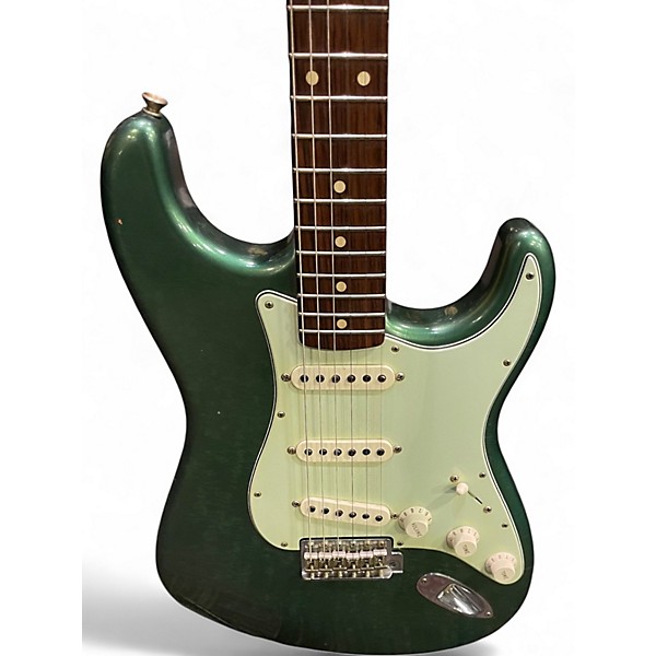Used Fender Custom Shop 1960s Stratocaster Sherwood Green Solid Body Electric Guitar